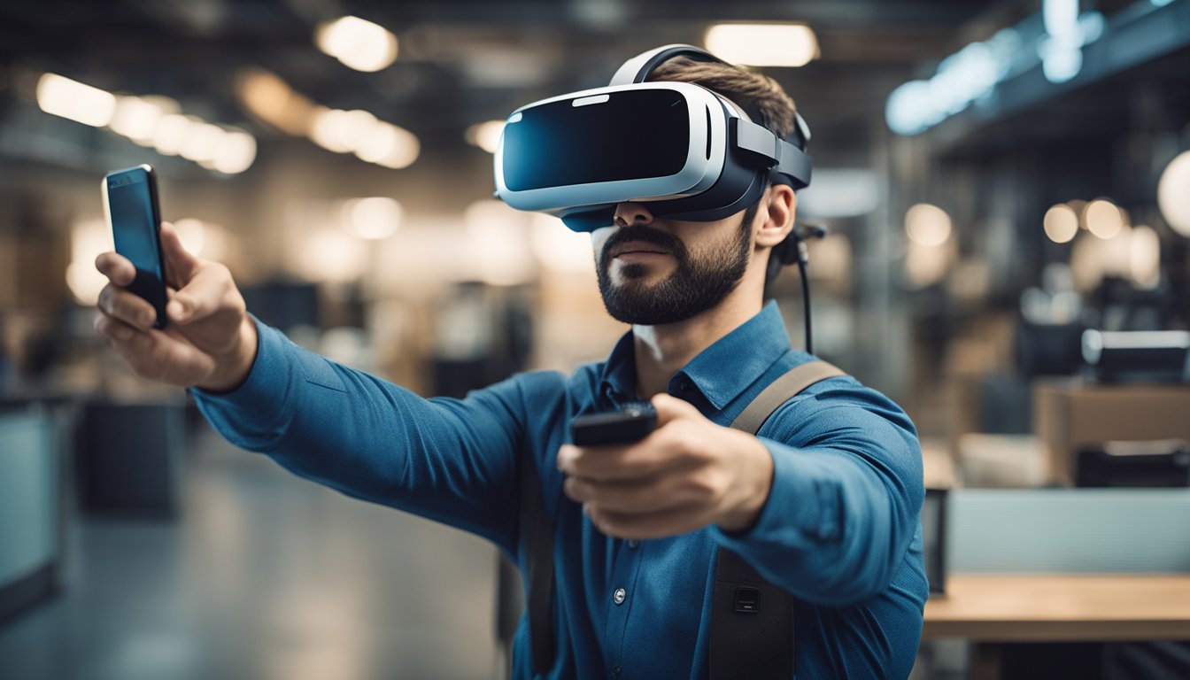 create mobile app that is optimized for augmented reality AR and virtual reality VR create mobile app that is optimized for augmented reality AR and virtual reality VR